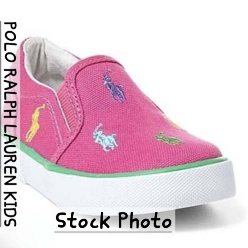 Ralph Lauren Bal Harbour Multi Pony Slip-On